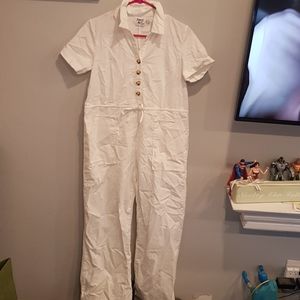 Princess Polly XX white jumpsuit
